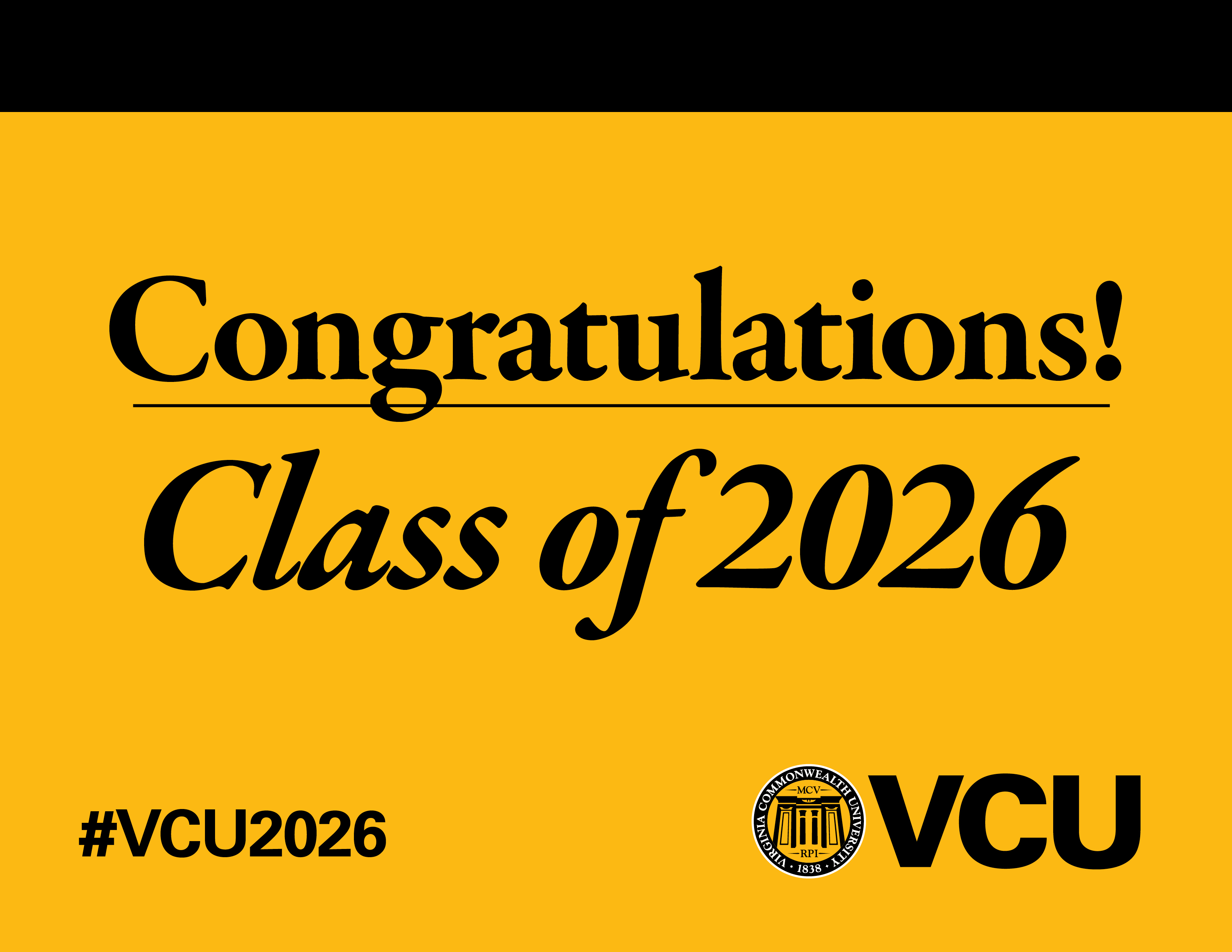 Congratulations Class of 2026